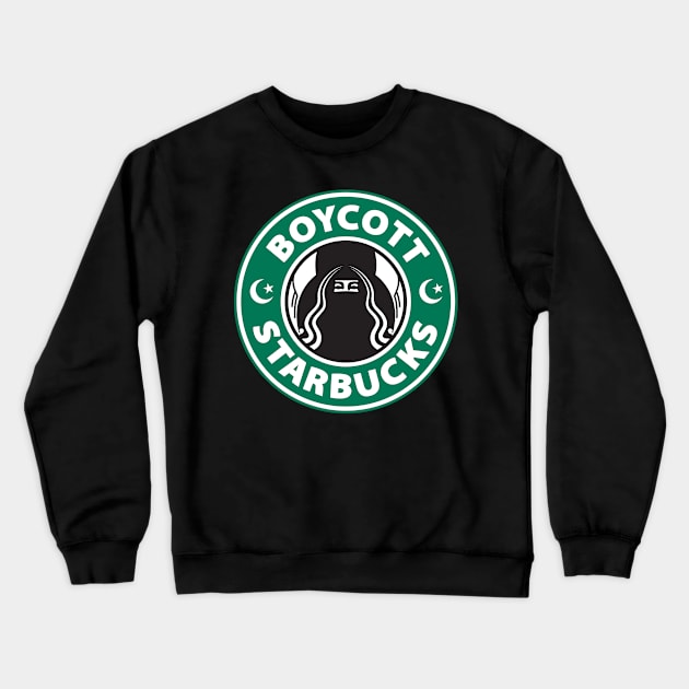 Starcucks Crewneck Sweatshirt by MEMEorDIE